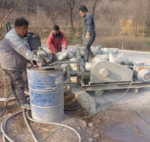 东源路面下沉注浆